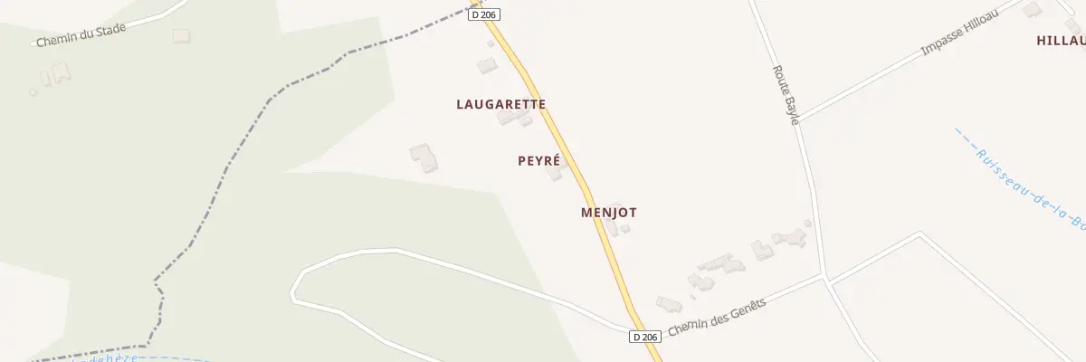 Plan du 41 Rte de Saint-castin à Maucor