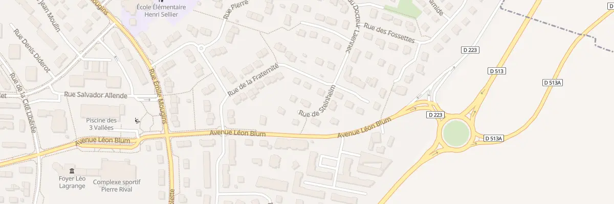 Plan du 2 Rue de Steinheim à Colombelles