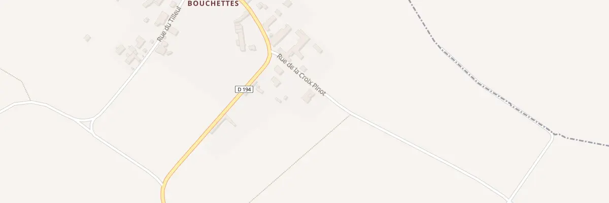 Plan du 4 Rue de la Croix Pinot à Saint-Macaire-du-Bois