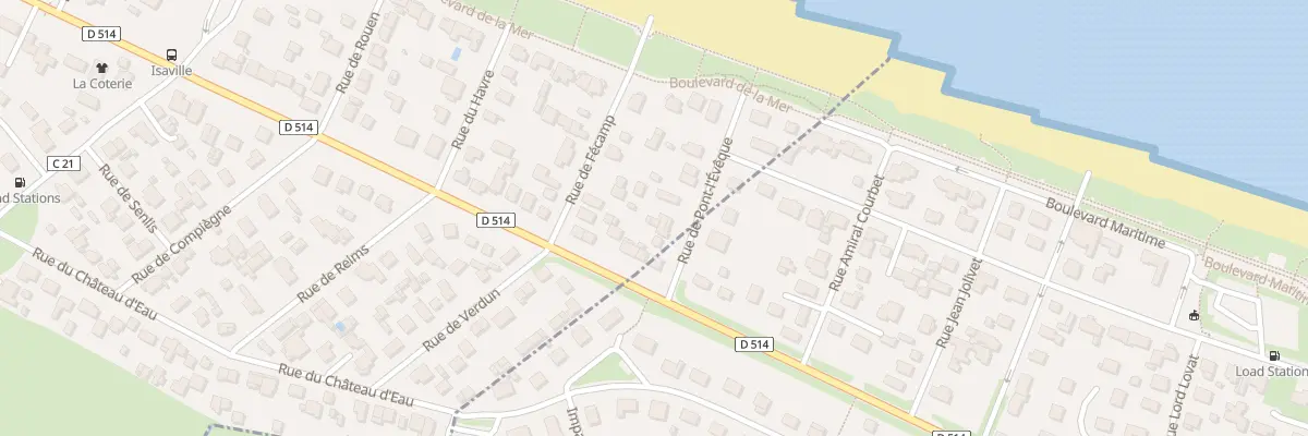 Plan du 51 Bd de Pont-l’Évêque à Hermanville-sur-Mer