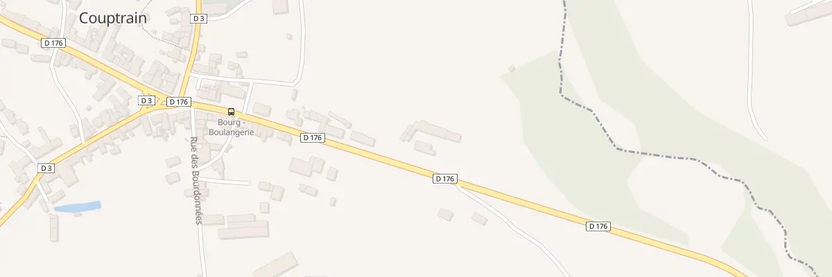 Plan du 8 Rue de la Chevallerie à Couptrain