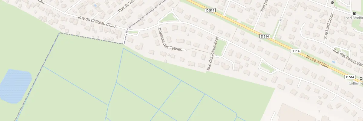 Plan du 79 Imp des Cytises à Colleville-Montgomery