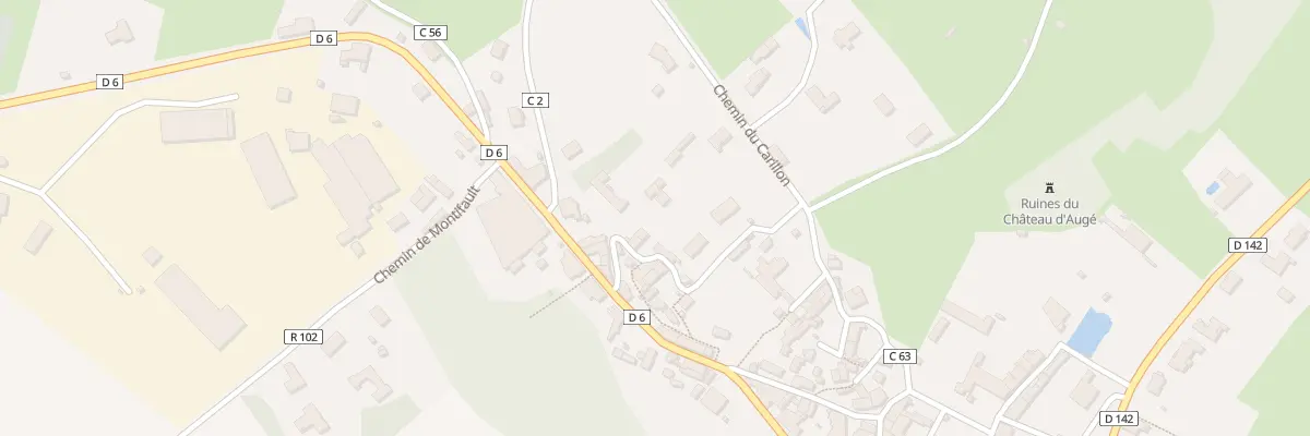 Plan du 4B Rue de la Croisée à Augé