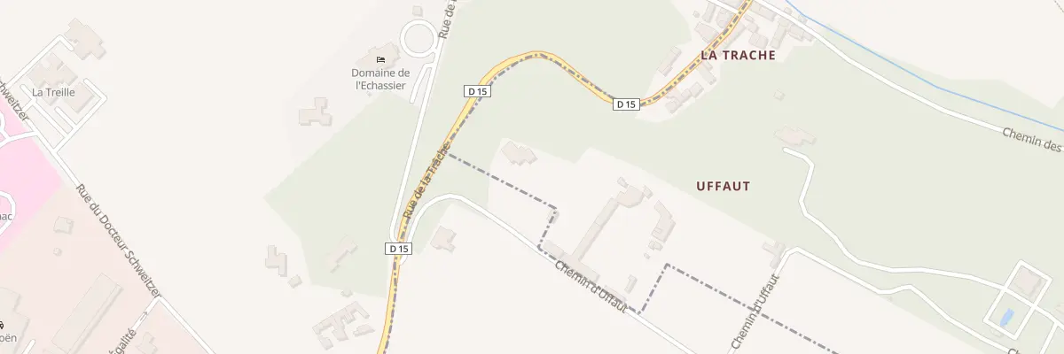 Plan du 30 Chem d’Uffaut à Gensac-la-Pallue