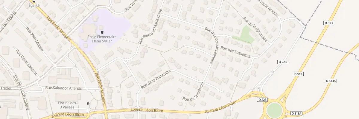 Plan du 29 Rue de la Fraternité à Colombelles
