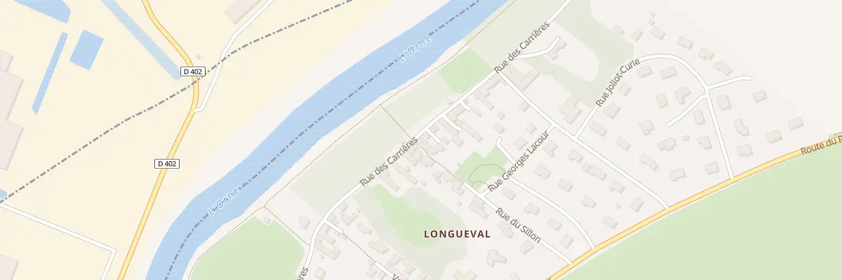 Plan du 24 Rue des Carrières à Ranville