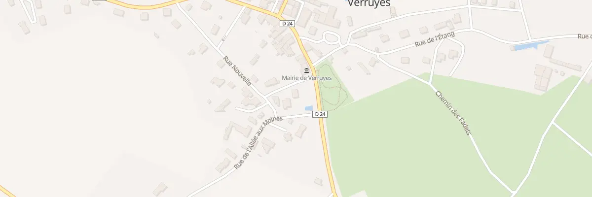 Plan du 3 Rue Nouvelle à Verruyes