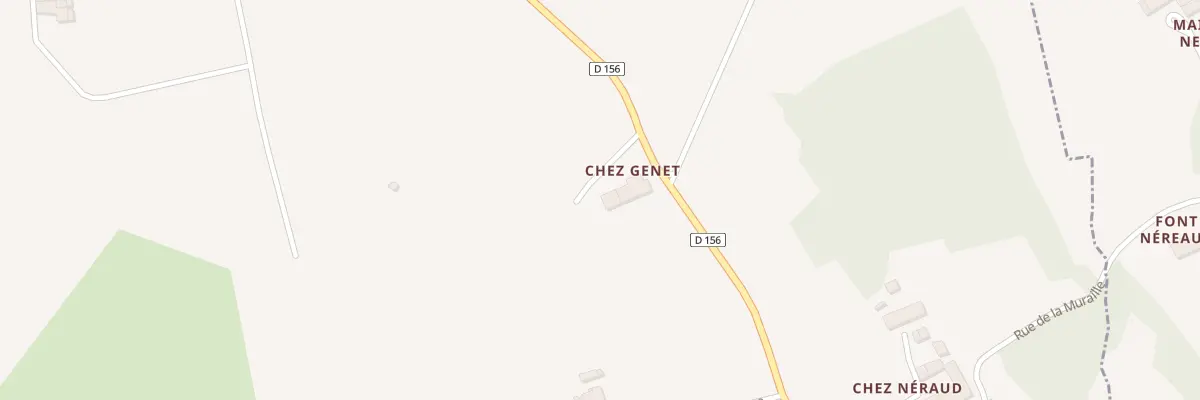 Plan du 5088 Chez Genet à Chatenet