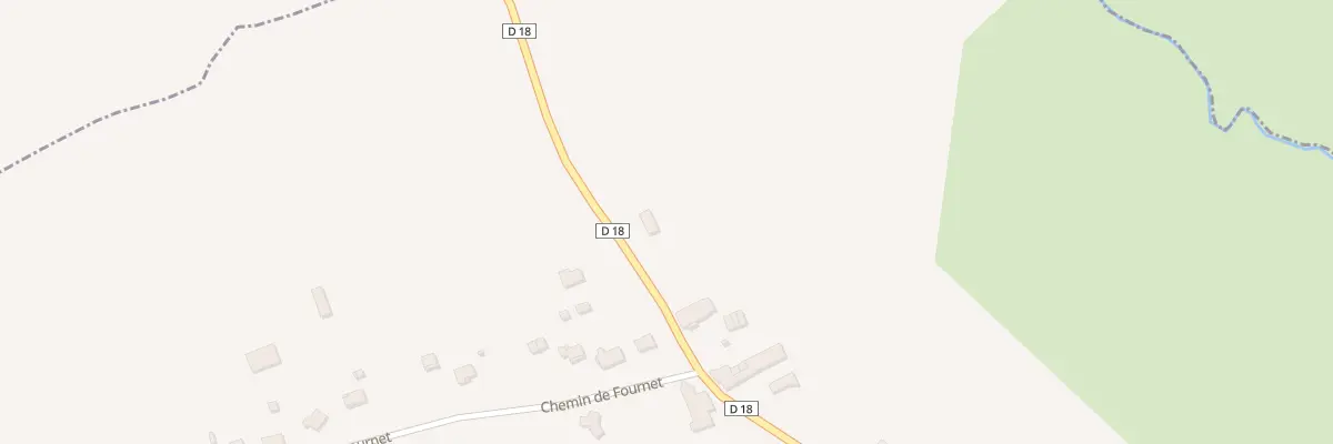Plan du 82 Rte de Cavignac à Galgon
