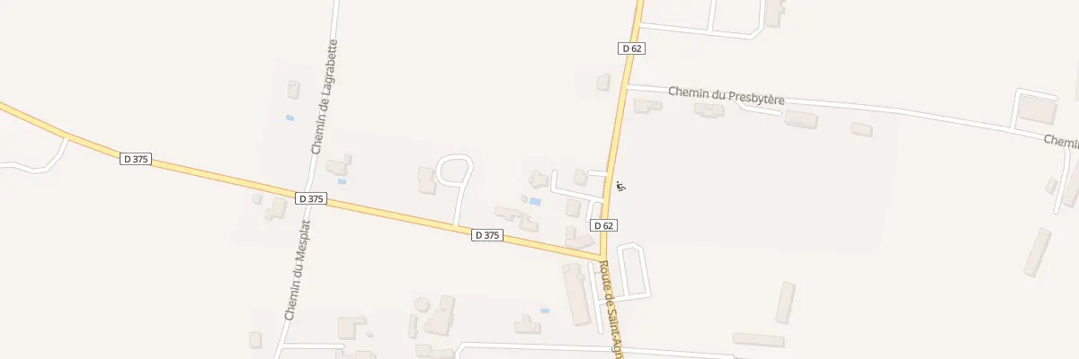 Plan du 238 Rte de Saint-Agnet à Latrille