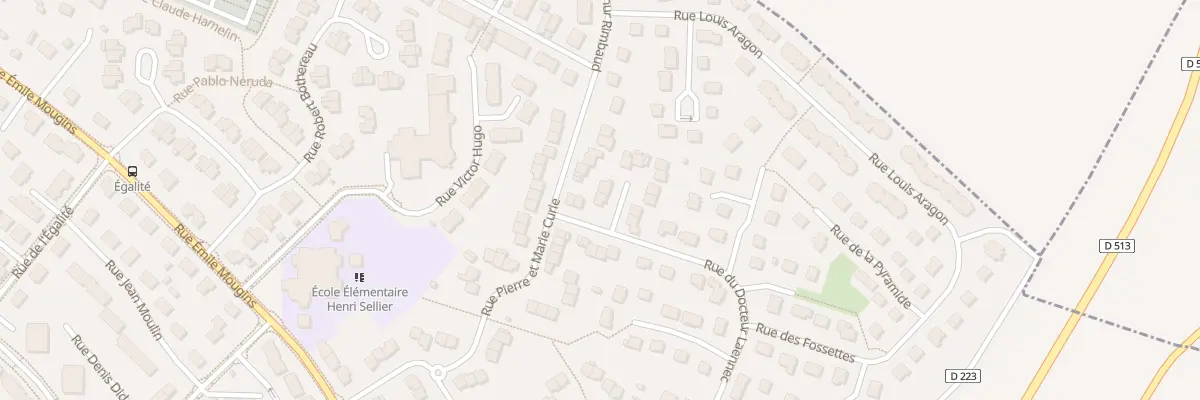 Plan du 7 Rue Maurice Genevoix à Colombelles