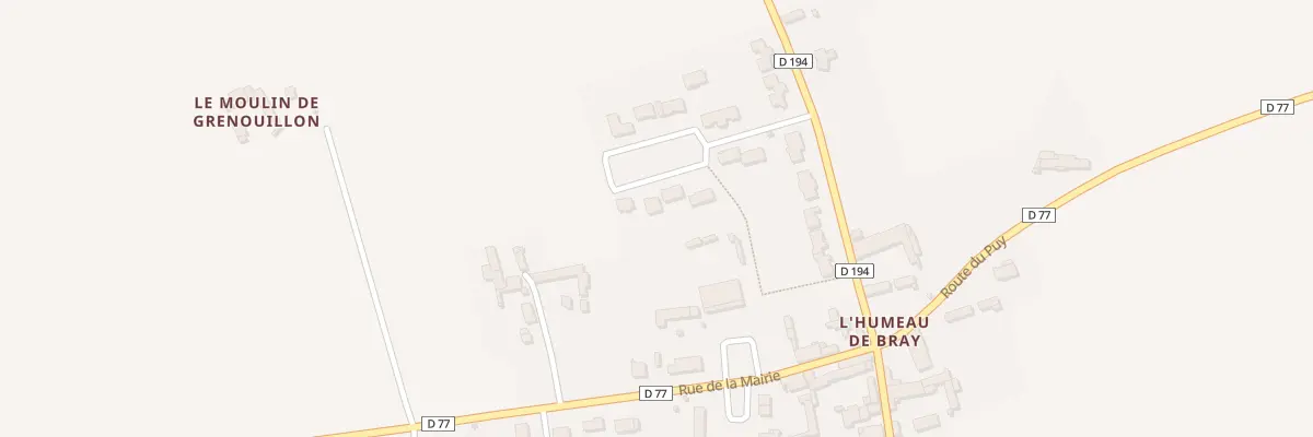 Plan du 9 All de la Varenne à Saint-Macaire-du-Bois