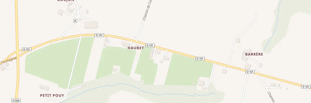 Plan du 490 Rte d’Arthez à Villeneuve-de-Marsan