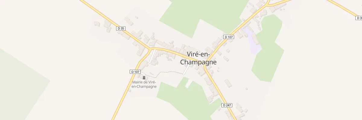 Plan du 10 Rue Principale à Viré-en-Champagne