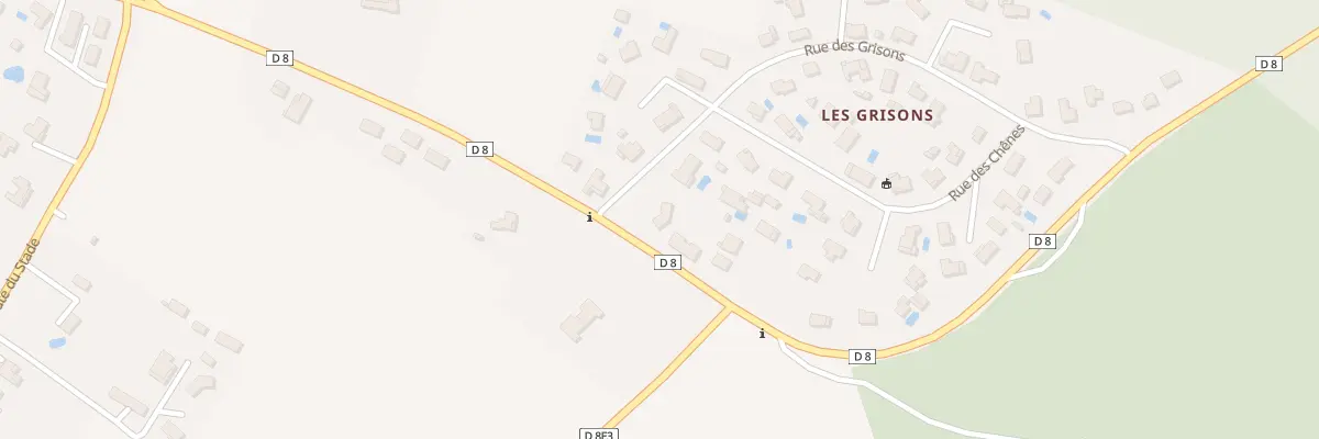 Plan du 1 Lot Les Grisons à Fargues