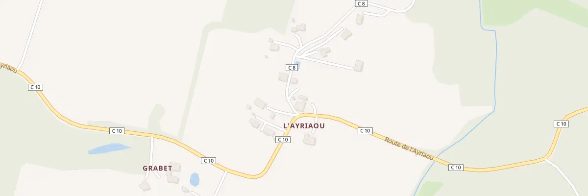 Plan du 1001 Rte de Lahitte à Perquie