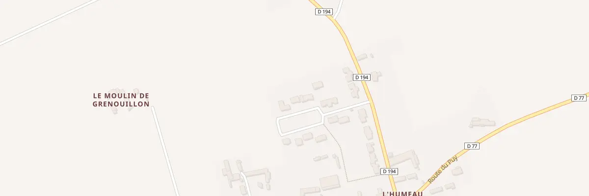 Plan du 10 All de la Varenne à Saint-Macaire-du-Bois