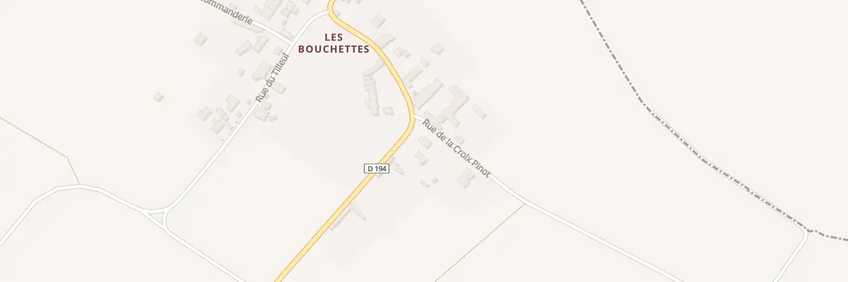 Plan du 2 Rue de la Croix Pinot à Saint-Macaire-du-Bois