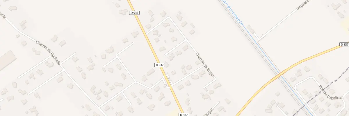Plan du 4 Imp du Marbore à Assat
