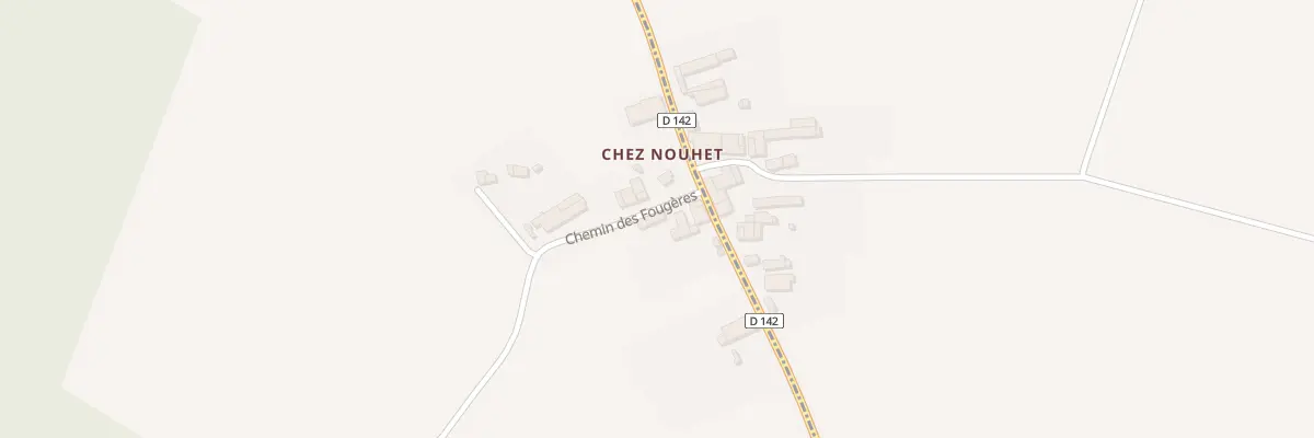 Plan du 5030 Chez Nouhet à Messac