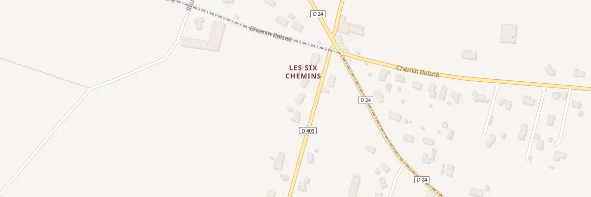 Plan du 6 Rue du Plantier de Cybelle à Genté
