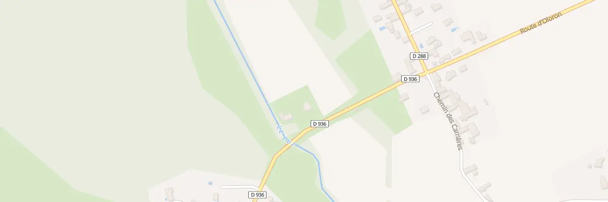 Plan du 9158 Rte d’Oloron à Arros-de-Nay