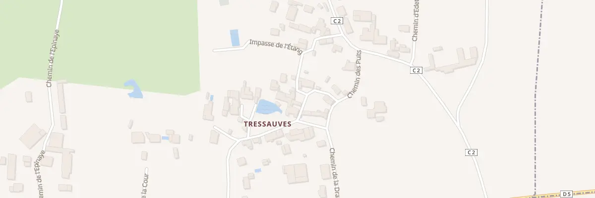 Plan du 3 Che de l’Etang Tressauves à La Crèche