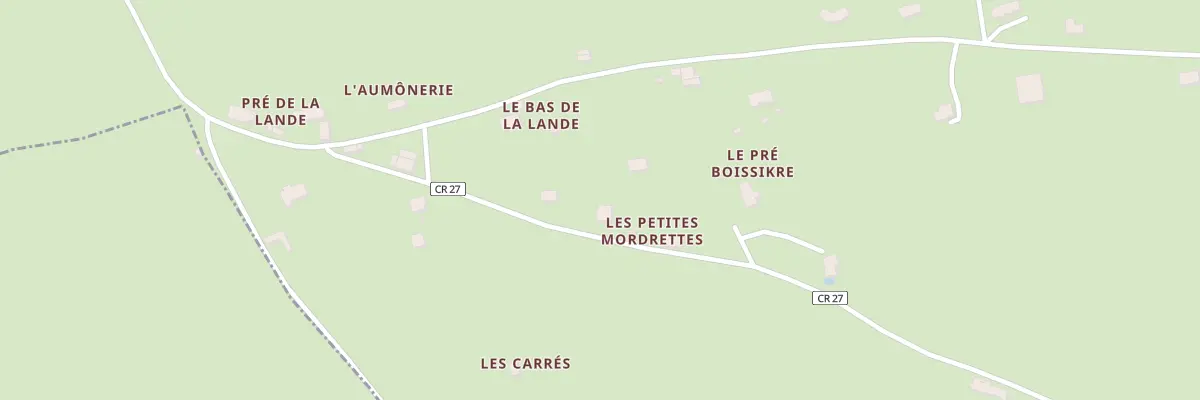 Plan du 235 Rte du Haut de la Lande à Saint-Georges-sur-Erve