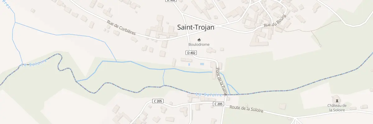 Plan du 6 Rue de la Furne à Boutiers-Saint-Trojan