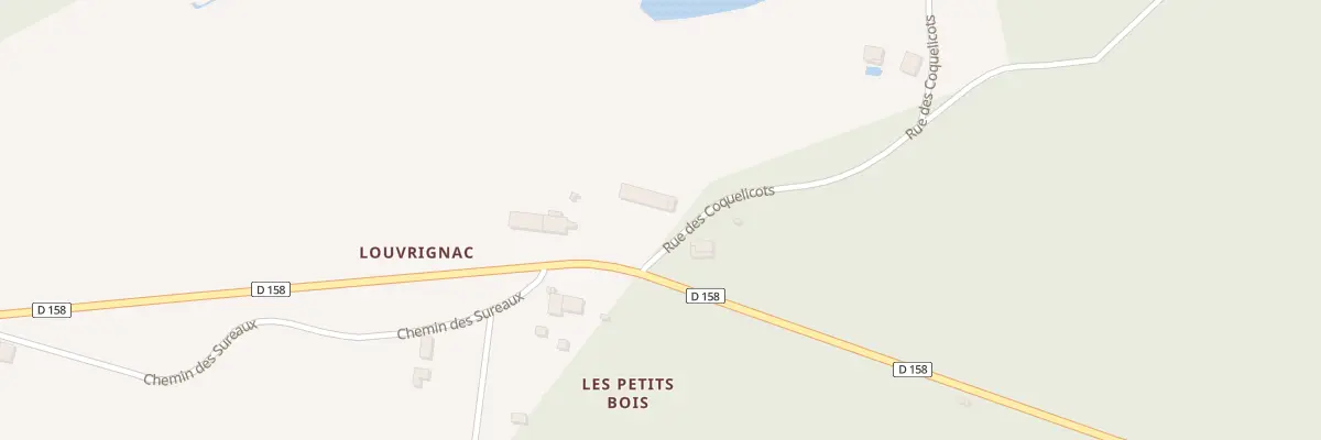 Plan du 5171 Louvrignac à Bedenac