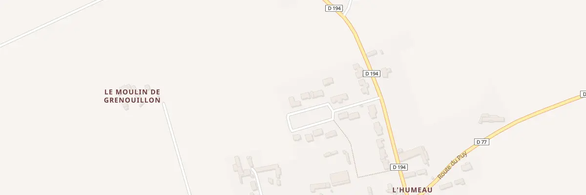 Plan du 12 All de la Varenne à Saint-Macaire-du-Bois
