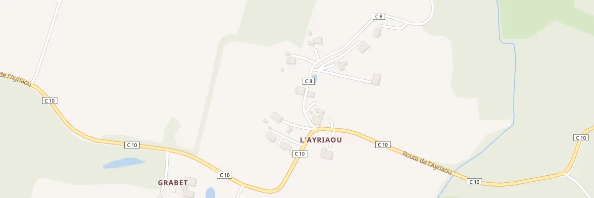 Plan du 954 Rte de Lahitte à Perquie