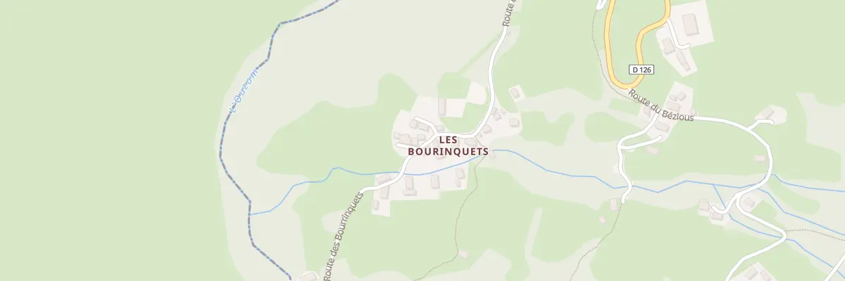 Plan du 5034 Le Bourrinquets à Arbéost
