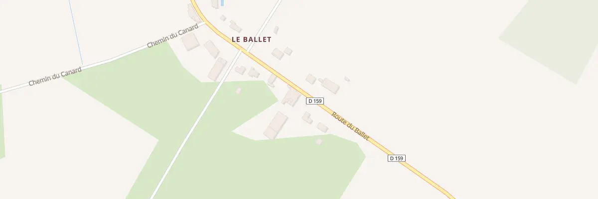 Plan du 87 Rte du Ballet à Nercillac