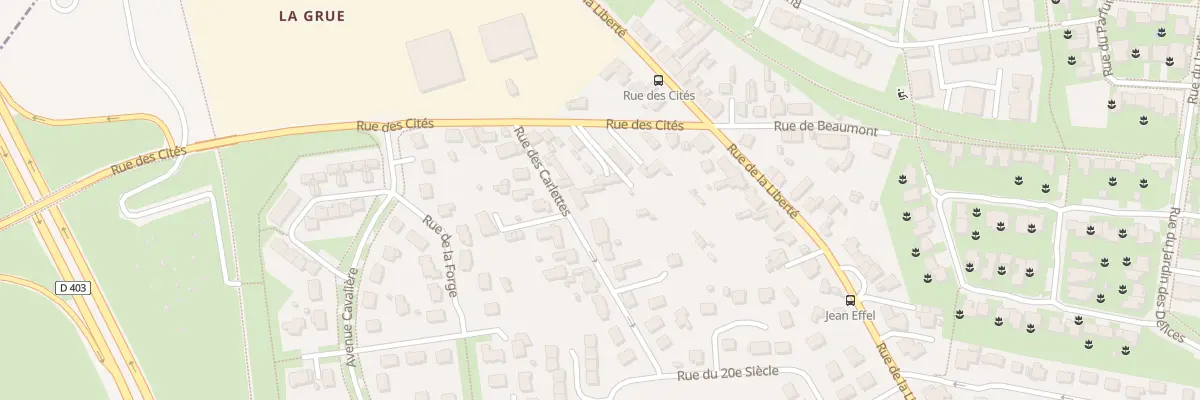Plan du 3 Rue des Carlettes à Giberville