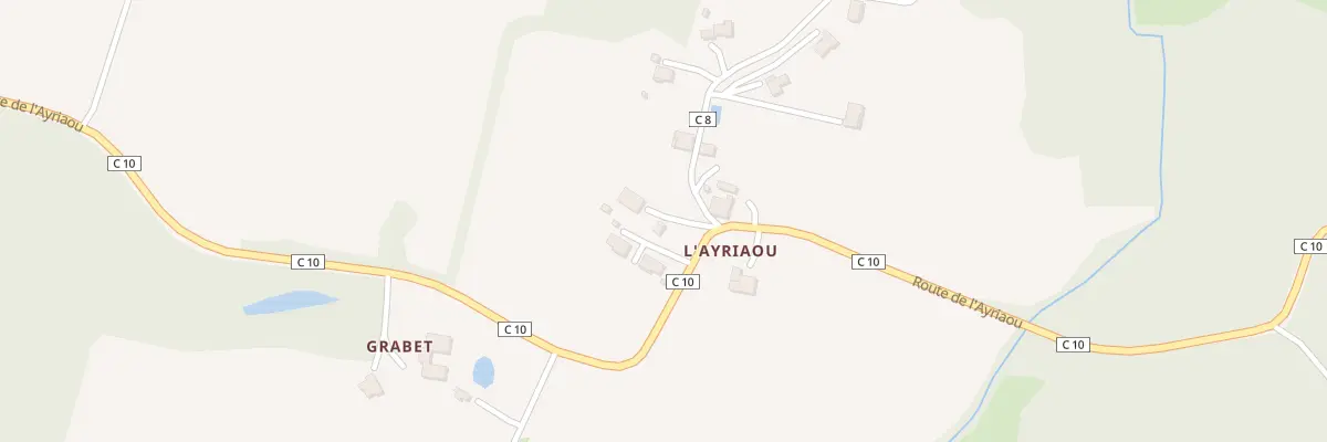 Plan du 1906 Rte de l’Ayriaou à Perquie
