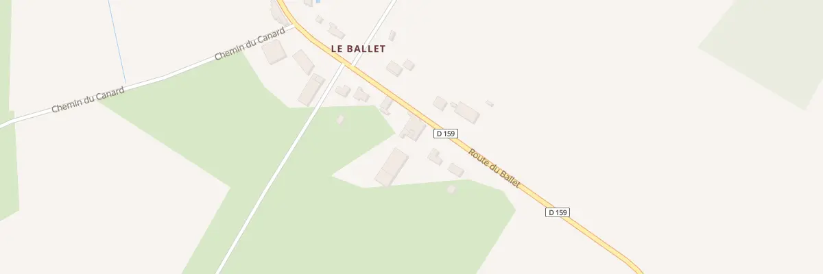 Plan du 87A Rte du Ballet à Nercillac