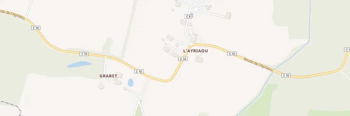 Plan du 1938 Rte de l’Ayriaou à Perquie