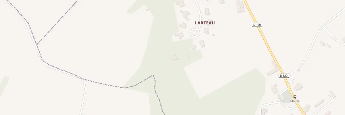 Plan du 9 Lot la Chataigneraie à Cadarsac