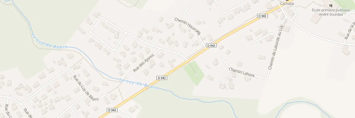 Plan du 9035 Rue des Ajoncs à Morlaàs