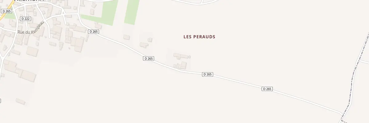 Plan du 25 Rue du Moulin à Villemorin