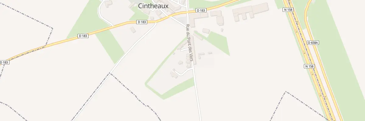 Plan du 5003B Le Bourg à Cintheaux