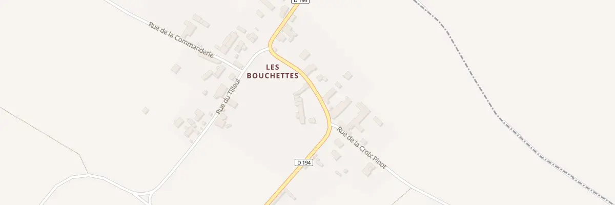 Plan du 1 Rte de Doué à Saint-Macaire-du-Bois