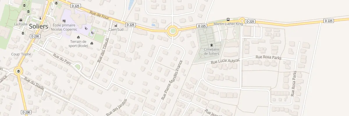 Plan du 27 Rue Pierre Mendès France à Soliers