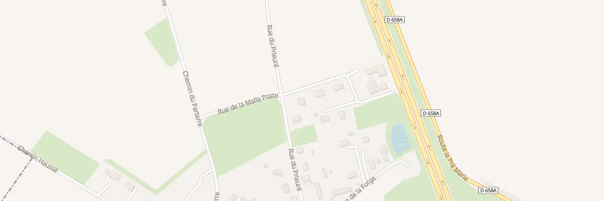 Plan du 2 Rue de la Malle Poste à Cintheaux