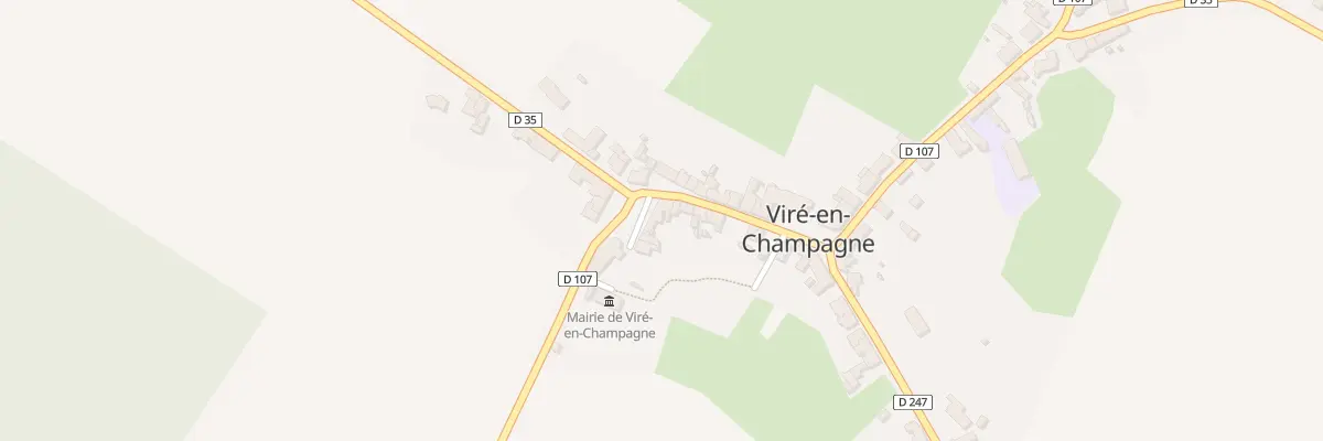 Plan du 5 Pl de l’Eglise à Viré-en-Champagne