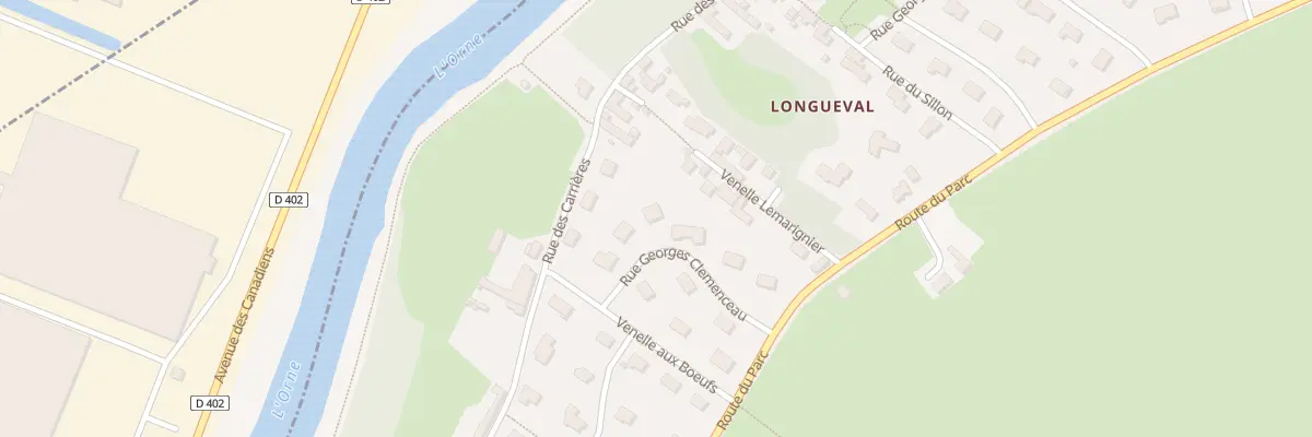 Plan du 6 Rue Georges Clémenceau à Ranville