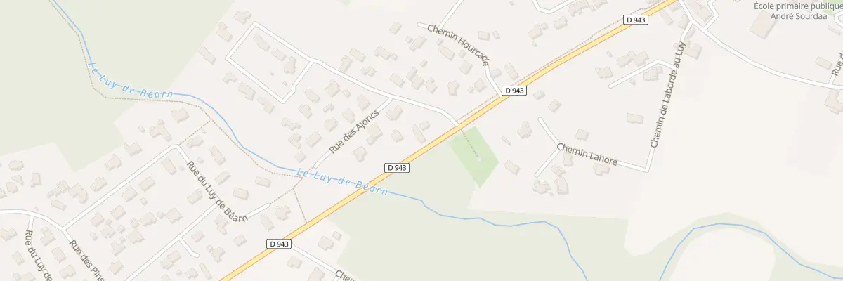 Plan du 1B Rue des Ajoncs à Morlaàs