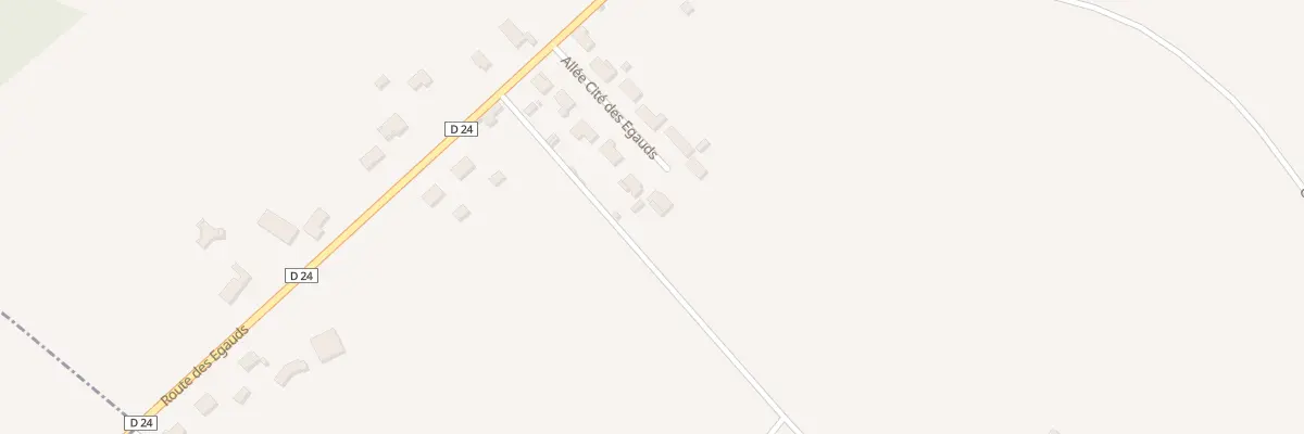 Plan du 12 All Cité des Egauds à Nercillac