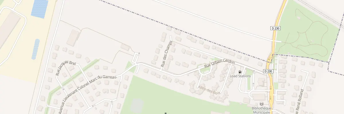Plan du 6 Rue des Champs à Grentheville